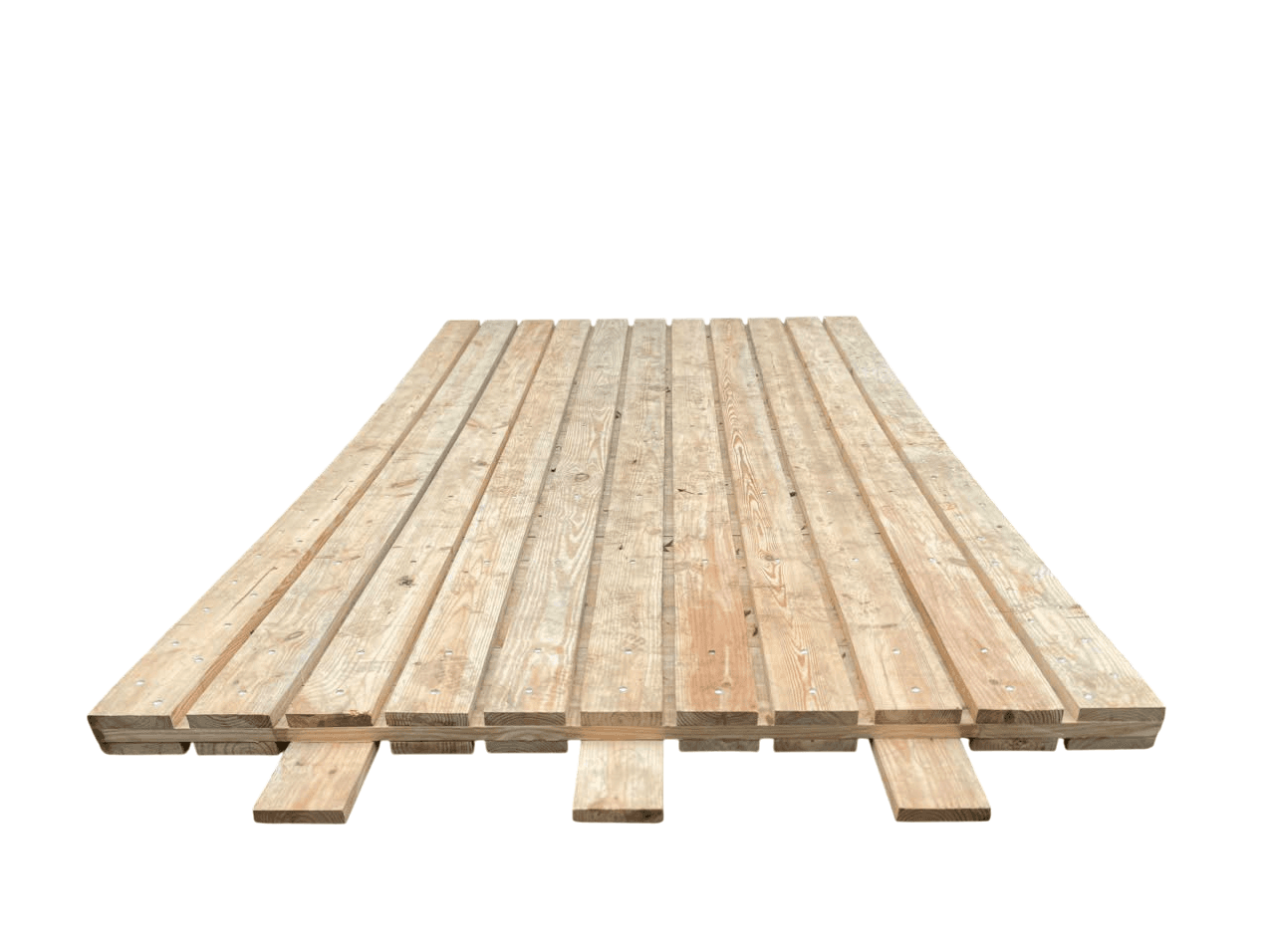 Project Mat with Fingers - Gapped Top & Bottom, Solid Center