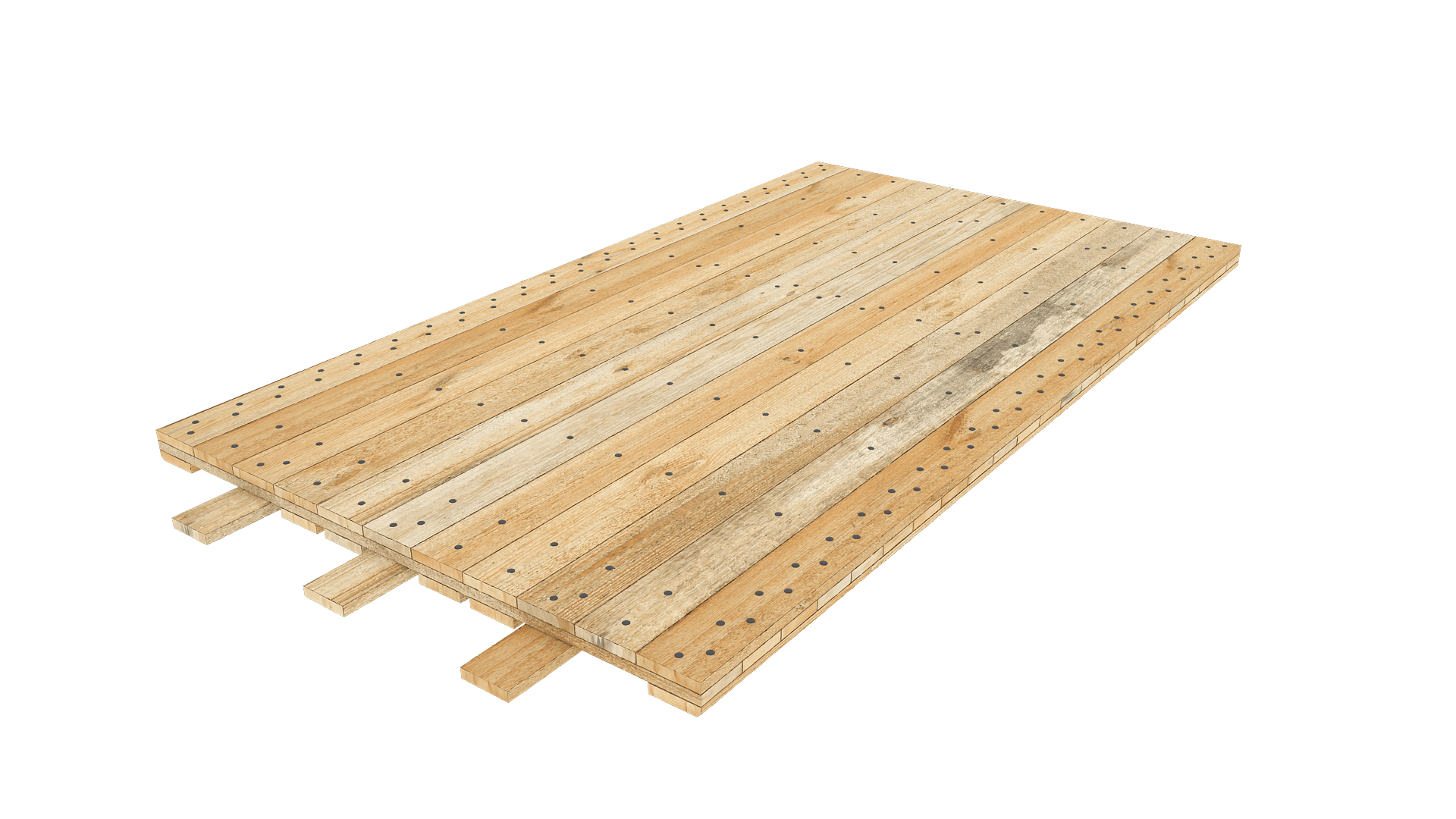 Wood Access Mat with Fingers
