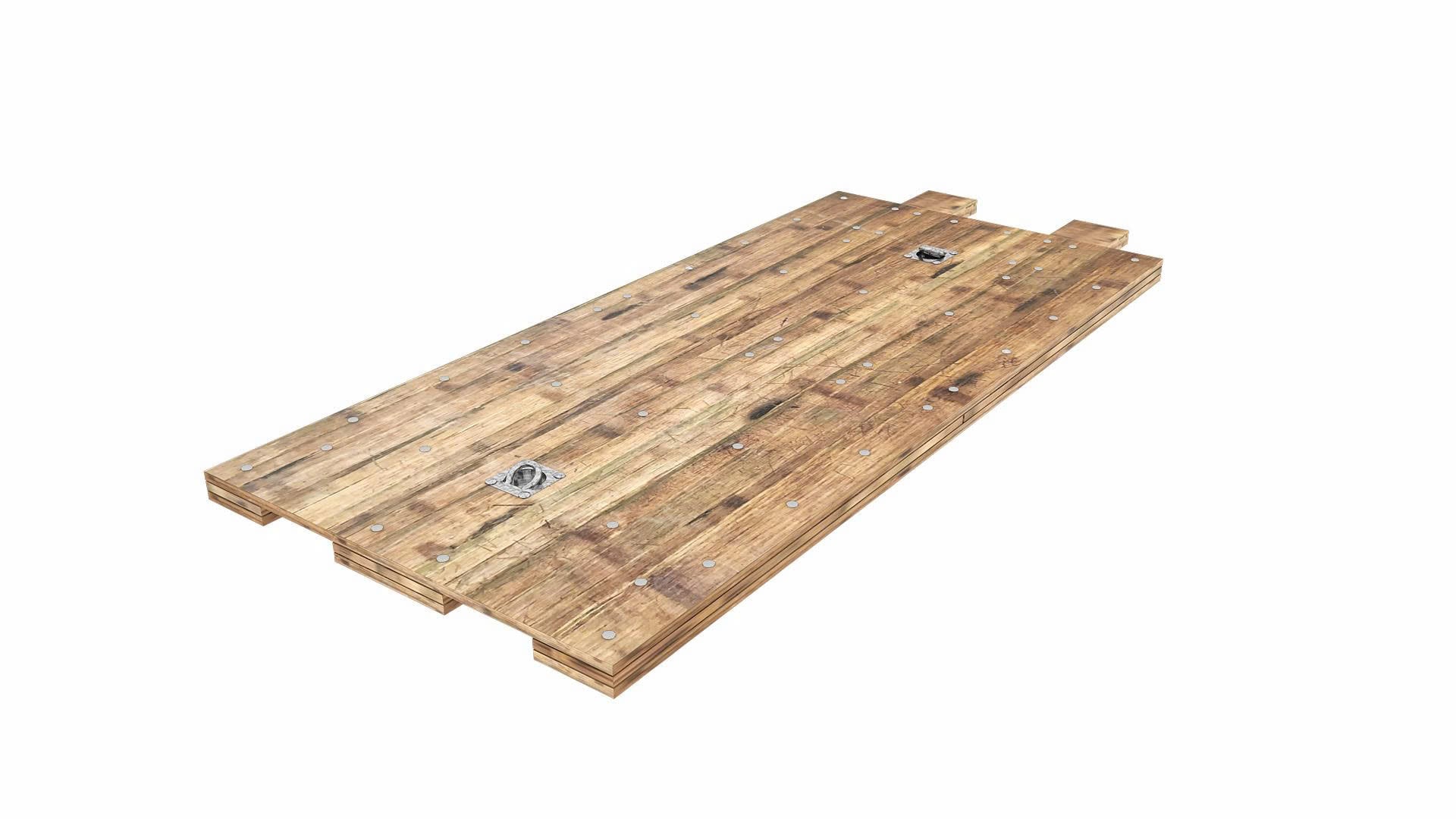 Mini Bamboo Mat with Lifting Hooks