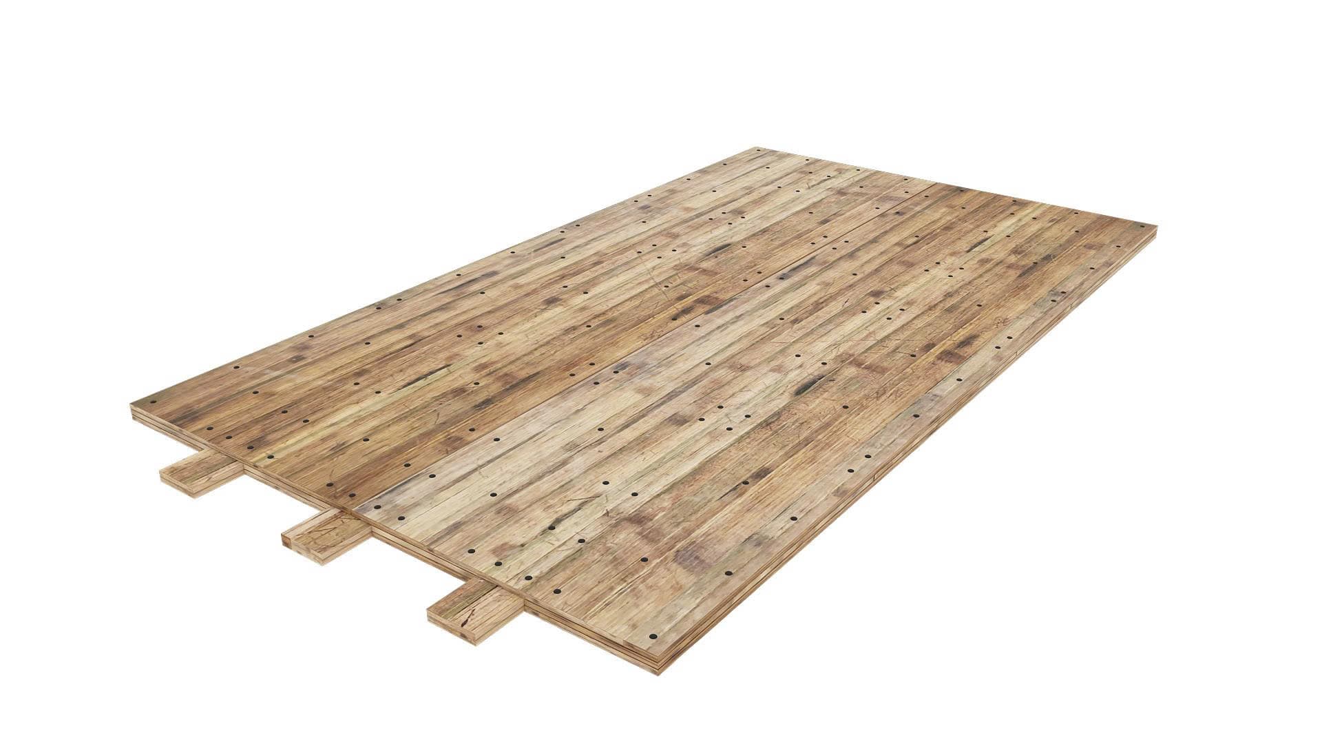 Two Layer Hybrid Access Mat with Fingers